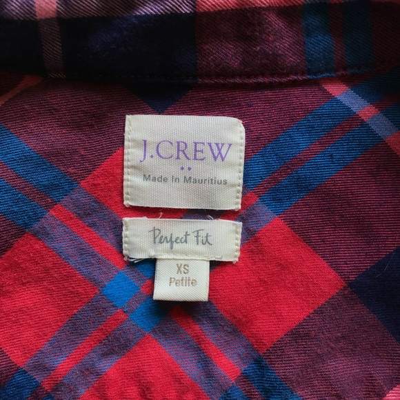 J. Crew perfect fit flannel - Picture 4 of 5